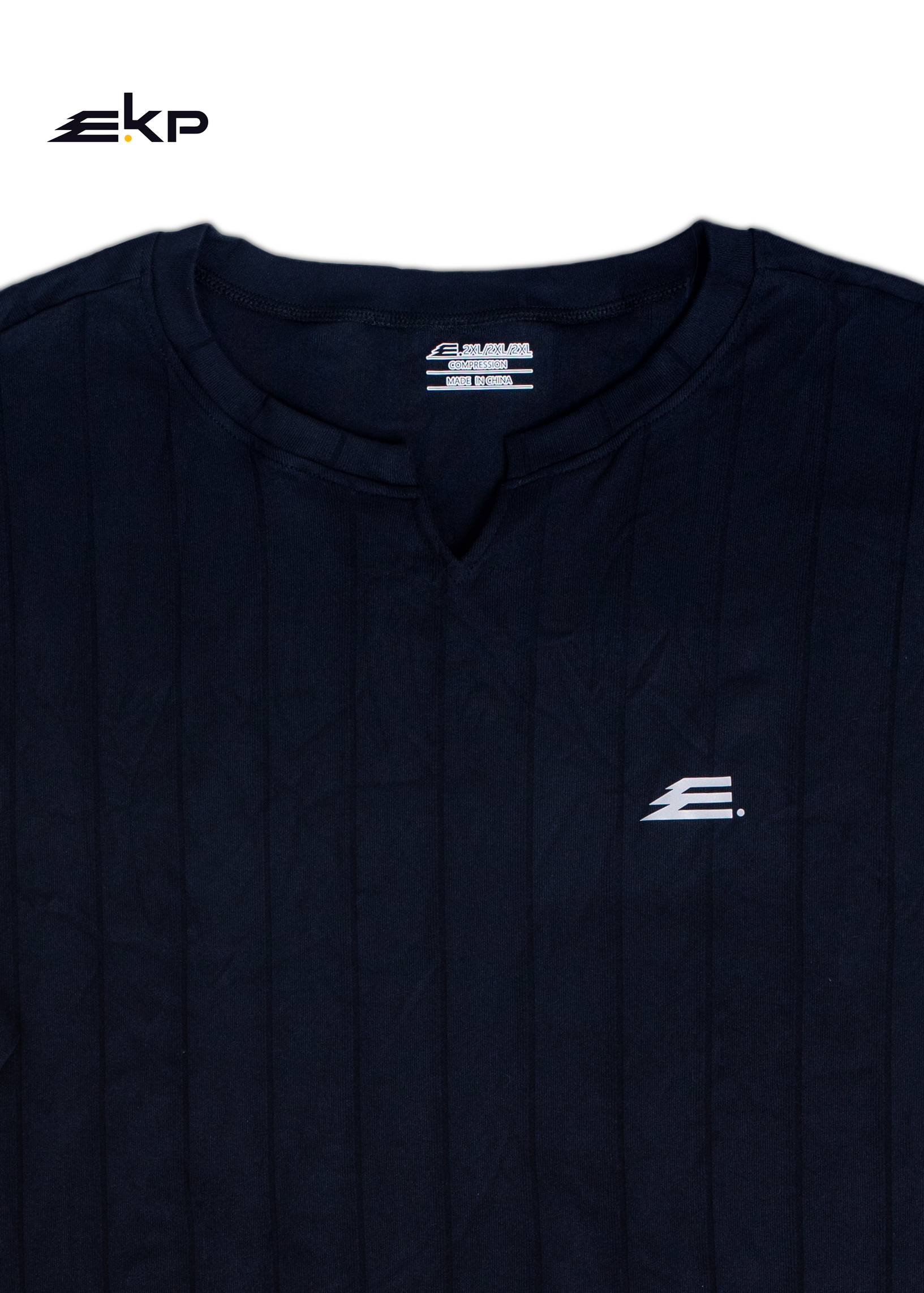EKP Elastic Cotton Long Sleeve — Black - Image 2